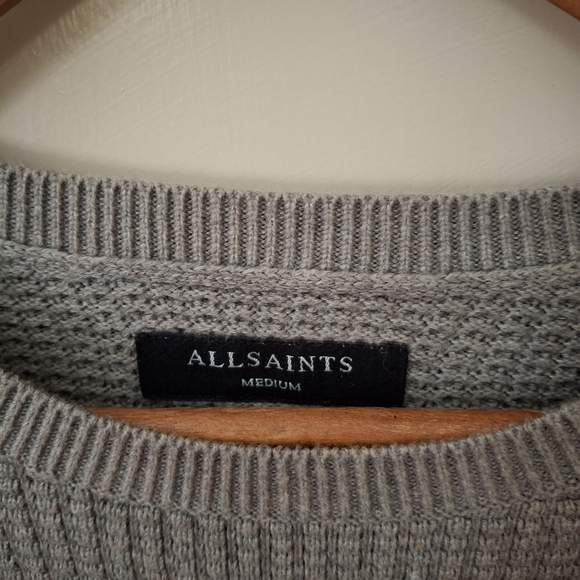 All Saints Men's Gray Sweater_2 - Picture 3 of 8